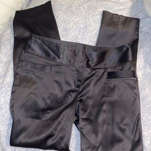 Express Design Studio silky gray/black pants, size 6